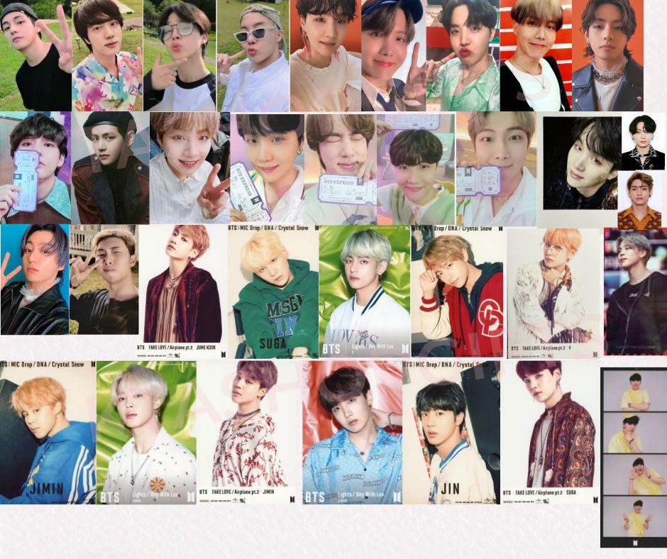 BTS Official Photocards/ Photos | Jin Suga Jhope RM Jimin V JK | K