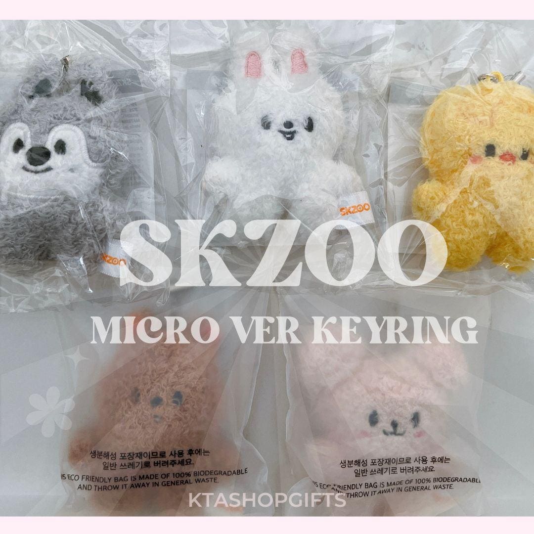 【StrayKids】SKZOO KEYRING MICROキーリングセット Stray Kids SKZOO Official Keyring MICRO Ver. | K-pop Collectible