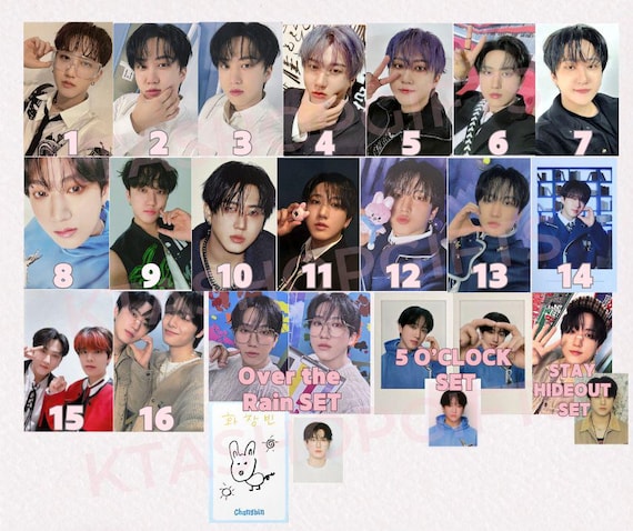 Stray Kids Changbin Official Photocards | K-pop Collectible