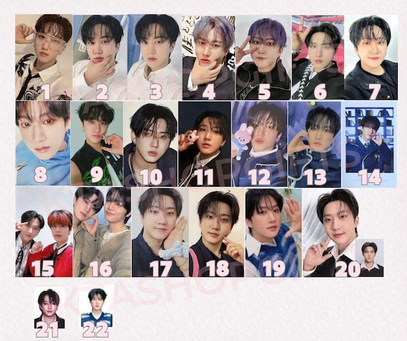 Stray Kids Changbin Official Photocards | K-pop Collectible