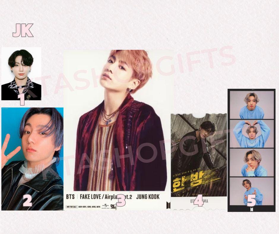 BTS Official Photocards/ Photos | Jin Suga Jhope RM Jimin V JK | K
