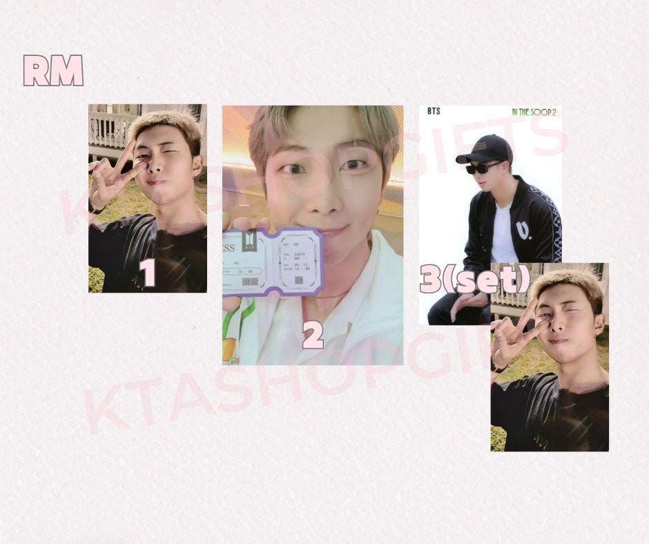 BTS Official Photocards/ Photos | Jin Suga Jhope RM Jimin V JK | K