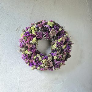 Farm-Grown, Dried Flower Wreath, Botanical Wall Decor, Nature Lover Gift, Autumn Wreath,Autumn Wreath for Front Door, Fall Front Door Decor