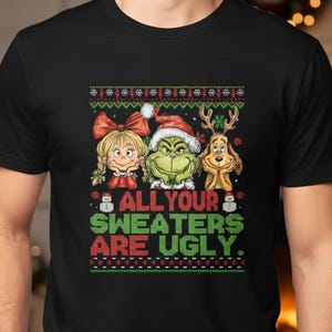 Ugly Christmas Sweater Party PNG, Funny Sassy Design (Digital Download)