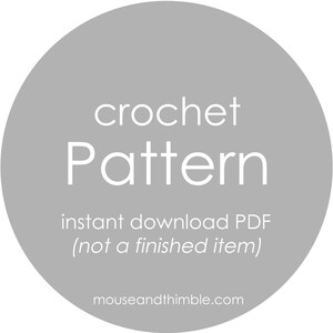 Crochet Hat & Flower PATTERN, Infant to Adult Sizes, Easy Rolled Brim ...