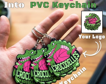 Llavero de PVC con logotipo personalizado / Llavero promocional de goma 3D para empresas / Artículos promocionales personalizados para empresas / Merchandising y recuerdos para eventos al por mayor