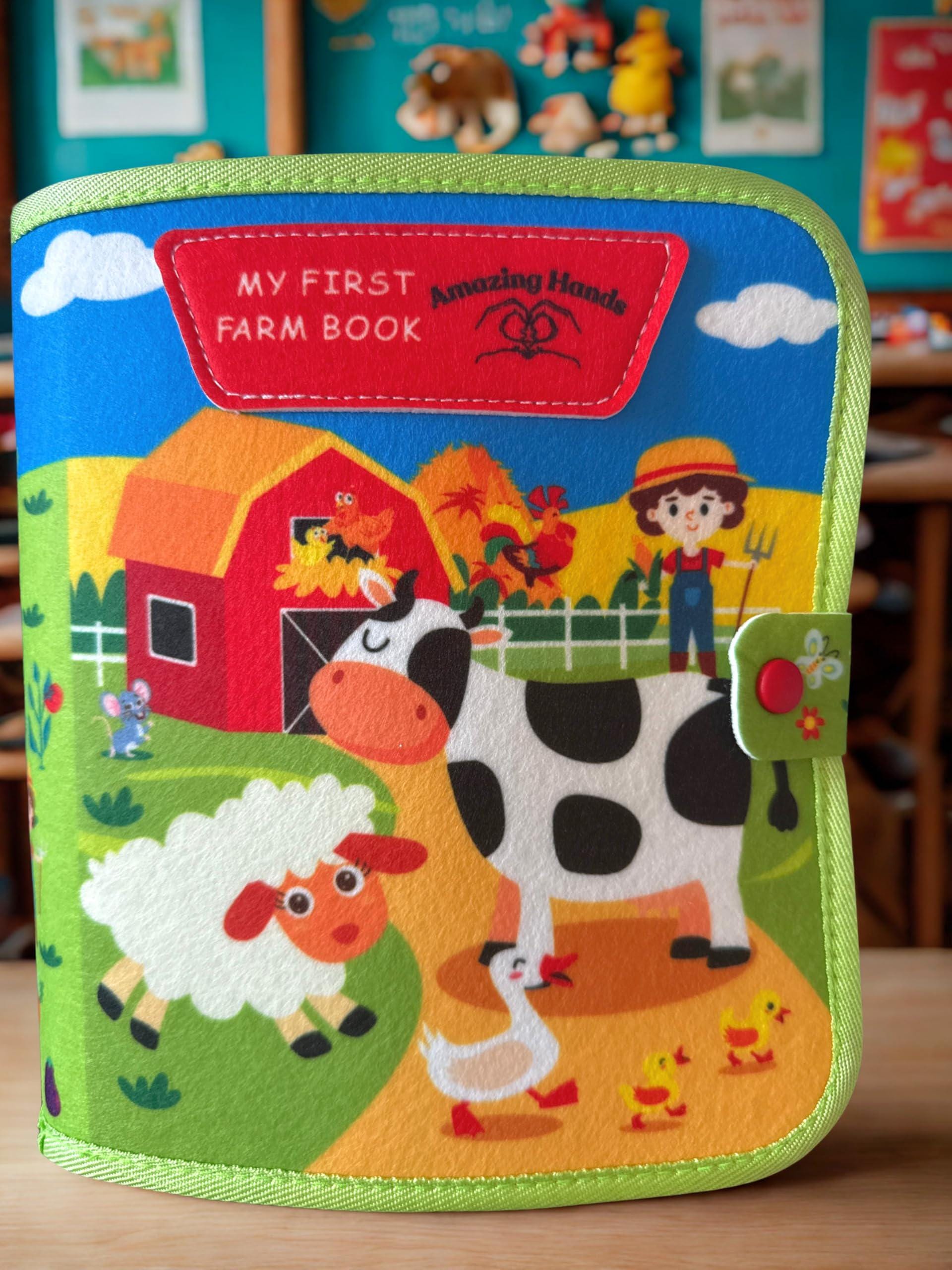 My First Farm Book Montessori for Boys and Girls Educational and ...