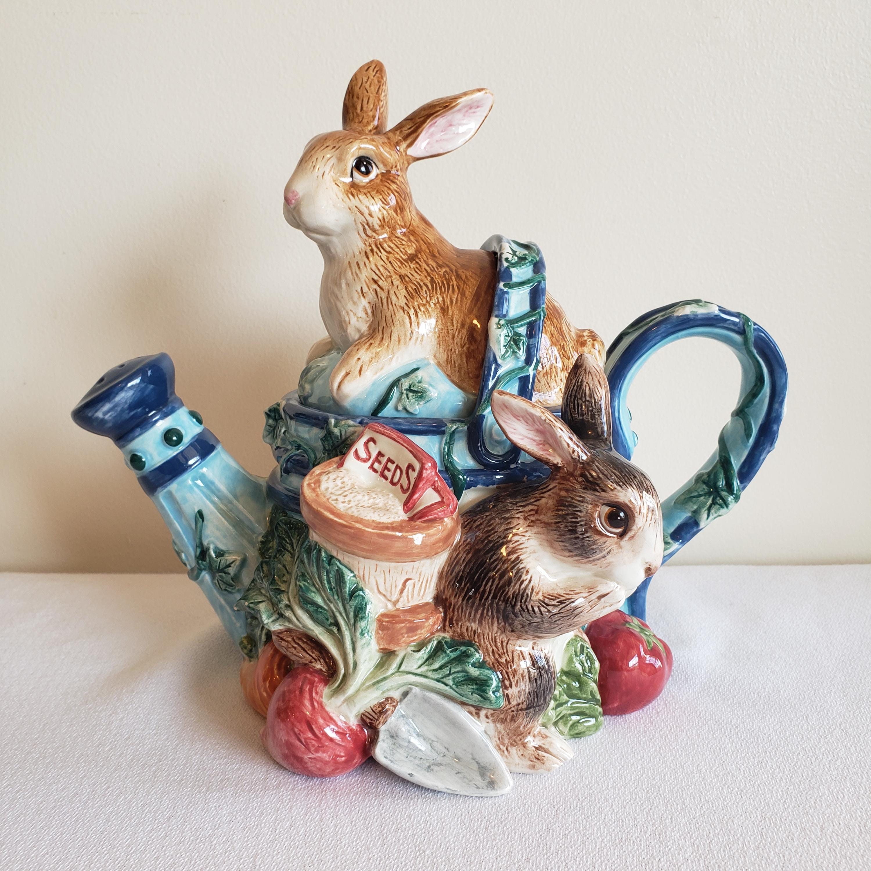 Fitz floyd teapot - Etsy 日本
