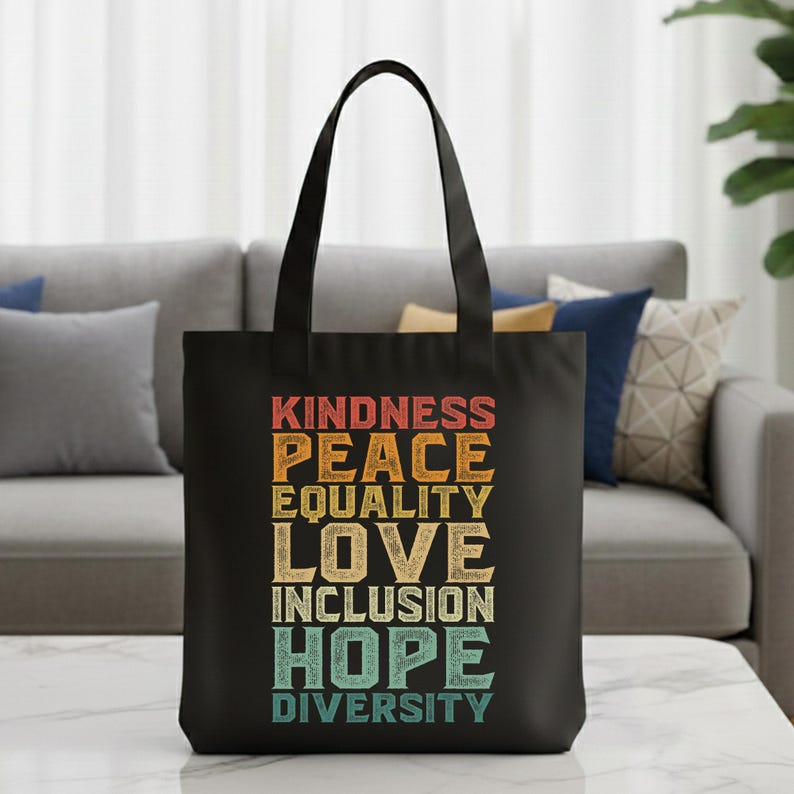 Kindness Peace Equality Love DTF Transfer, Retro Inclusion Hope Diversity Heat Press Transfer, Vintage Inspirational Social Justice Art image 16