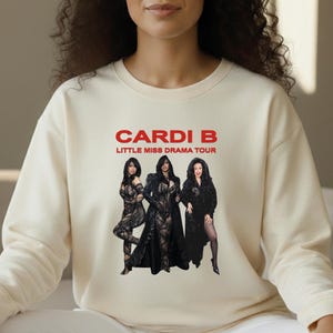 Cardi B Little Miss Drama DTF Transfer, Cardi B Graphic Artwork Ready To Press Heat Transfer Print For Fabric bild 12