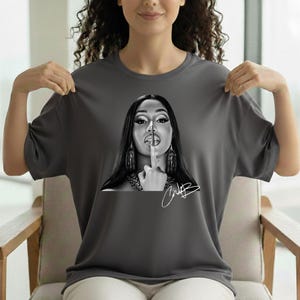 Cardi B Little Miss Drama DTF Transfer, Cardi B Graphic Artwork Ready To Press Heat Transfer Print For Fabric bild 16