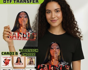 Cardi B Little Miss Drama Tour 2026 PNG File, Cardi B Tour 2026 PNG, Cardi B Concert, Cardi B Am I the Drama Digital File (Digital Print)