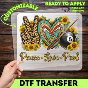Peace Love Pool - Etsy