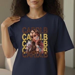 Cardi B Little Miss Drama DTF Transfer, Cardi B Graphic Artwork Ready To Press Heat Transfer Print For Fabric bild 10