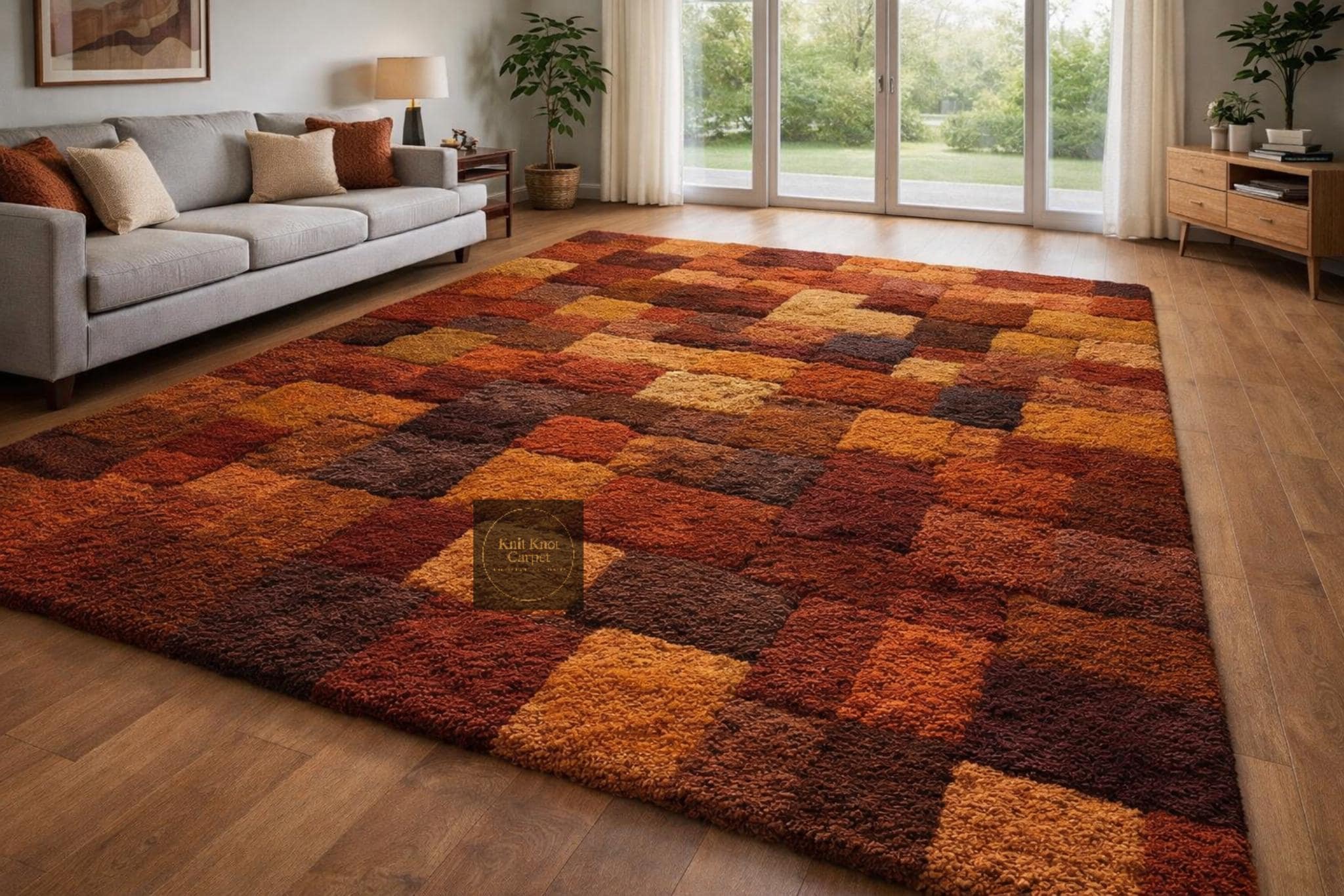 Orange 70s Carpet - Etsy