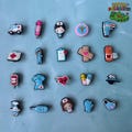 Hospital PVC Clog Charms, Nurse Plaster Mask PVC Shoe Charms, Rubber Accessories For Clog Shoes, 20pc Charm Set