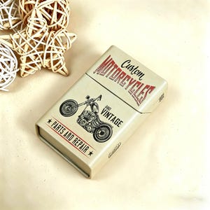 motorcycle cigarette holder Motorcycle Cigarette Case