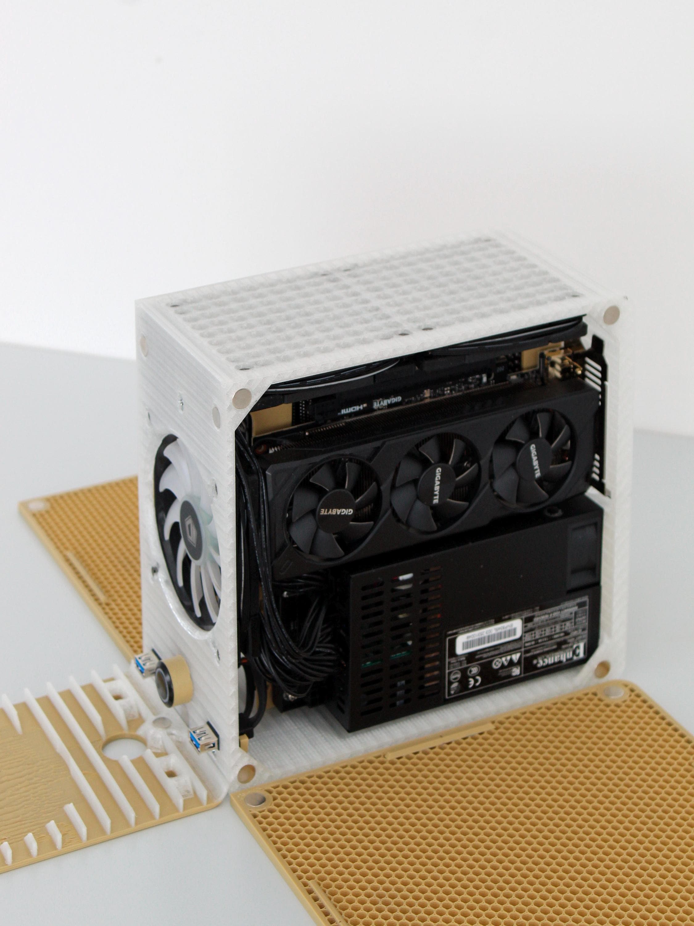 Crypto Vesa Vesa Mount Mini Itx Case Vesa Mount Akasa Crypto Vesa Akasa  Ak-itx03bk08eu Crypto