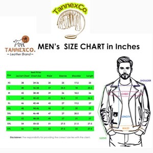 Men’s Sheepskin Leather Hooded Jacket | Green Black Red Moto Biker Jacket | Removable Hood | Handmade Winter Leather Coat image 8