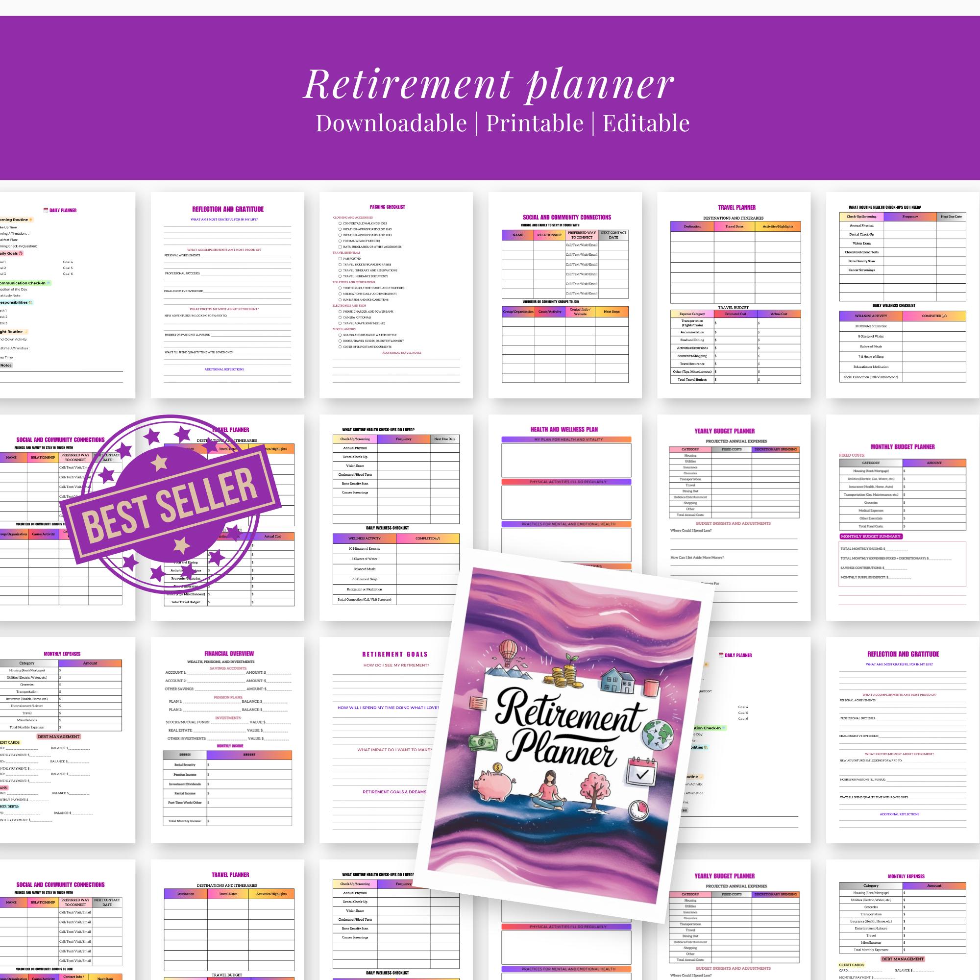 Retirement Planner 2026 - Complete Guide to Financial Planning, Health ...