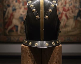 Medieval Steel LARP Knight Cuirass Breastplate Chest Armor Jacket