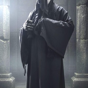 Conjunto de armadura del Rey Brujo de Angmar: disfraz de Nazgul, cosplay del Señor Oscuro