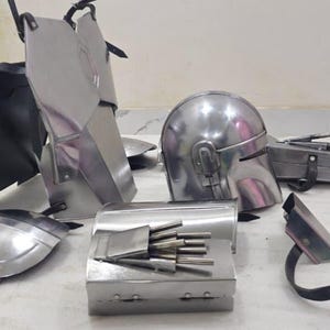 Mandalorian Inspired Full Beskar Armor Set Din Djarin Cosplay Costume Star Wars Bounty Hunter Outfit Wearable Kit image 6