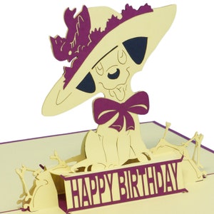 LIN17070, LINPopUp®, Pop Up 3D Card, Birthday Card, Greeting Card, N15
