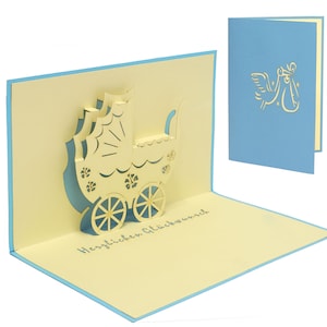 LIN17202, LINPopUp®, LIN POP-Up tarjetas de nacimiento, tarjetas de felicitación de nacimiento, tarjetas de felicitación de nacimiento, tarjeta emergente bebé, niño de nacimiento, N92