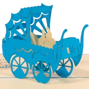 LIN17601, LINPopUp®, LIN Tarjetas POP-Up Nacimiento, Tarjetas de Felicitación Nacimiento, Tarjeta Pop Up Bebé, Tarjeta para Nacimiento, Nacimiento Niña, N89