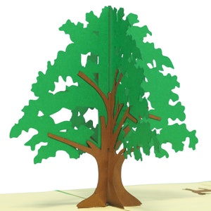 LIN17183, LINPopUp®, - Pop Up 3D Karte, Baum, Glückwunschkarte, N50