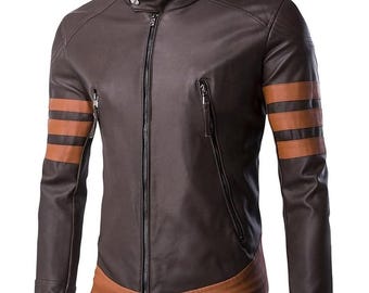 Men’s Brown Leather Jacket