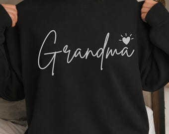 Grandma Gift Sweatshirt And Hoodie, New Grandma Shirt, Mothers Day Shirt, Grandma Sweatshirt, Grandma Sweater, Gift For Mother