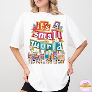 USディズニー イッツ・ア・スモールワールド Tシャツ ロンT XL ディズニー Its a small world shirt - Etsy 日本