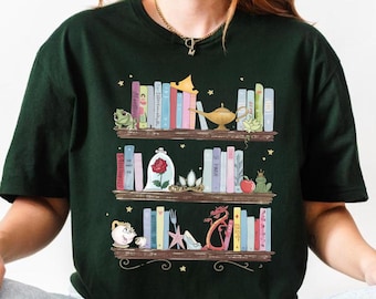 Princess Book Reading PNG, Disneyland Princess Characters Png, Princess Book Club, Bookish Reading Png, Book Lovers Gift, Digital Download