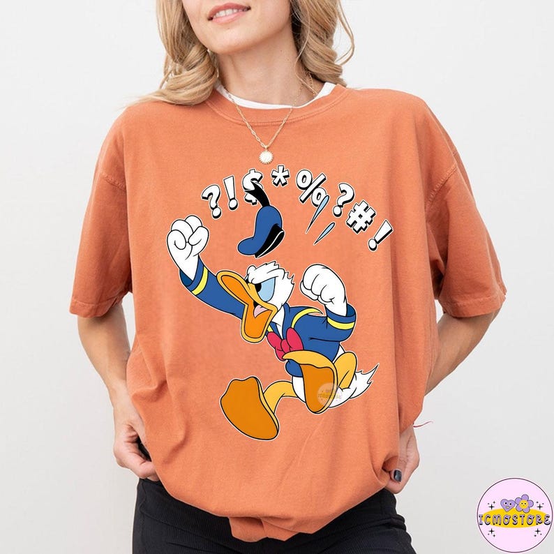 Disney Mickey And Friends Donald Angry Jump PNG, Disneyland Family Matching Shirt, Magic Kingdom Tee, WDW Epcot Theme Park Shirt image 5