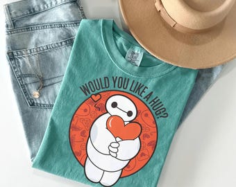Disney Baymax Hug Love Heart PNG, Big Hero 6 Characters png, Hiro Hamada And Baymax , Disneyland Family 2025 Matching Trip (dıgıtal fıle)