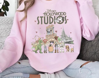 Hollywood Studios Png, Family Vacation Png, Mouse and Friends Png, Toy Friends Png, Vacay Mode, Png For Sublimation, Hollywood Tower Png