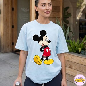 Disney Musse Pigg och vänner traditionellt porträtt PNG, Disneyland familjematchningströja, Magic Kingdom-tröja, WDW Epcot temapark-tröja bild 4