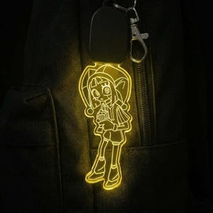 The Amazing Digital Circus Keychain, Pomni LED Light Keychain