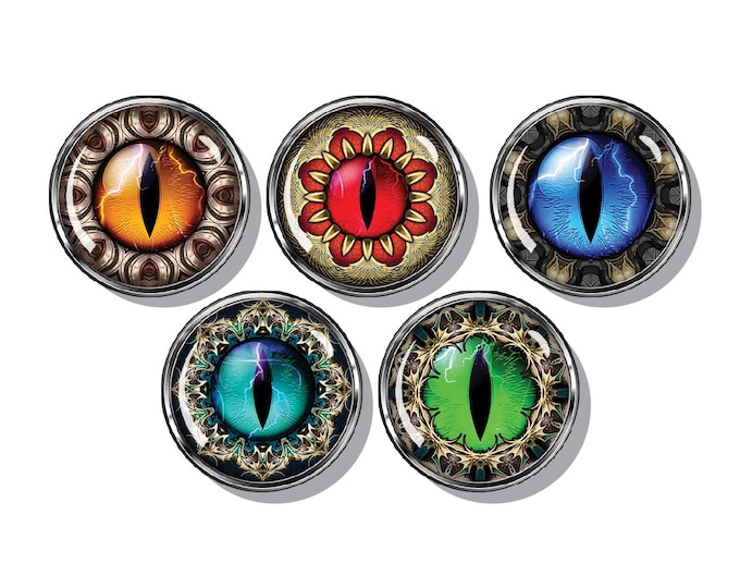 Fantasy eyes set of magnets
