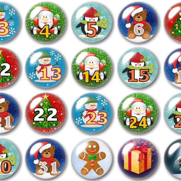 Glass Advent Calendar Etsy Glass Advent Calendar Etsy