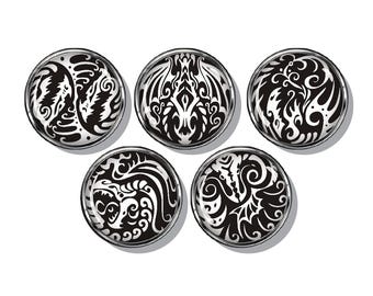 Dragons Magnet set