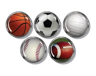 Sports fan magnets
