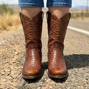 Handgefertigte Python Stiefel | Herren Stiefel Formell nur für Sie gemacht