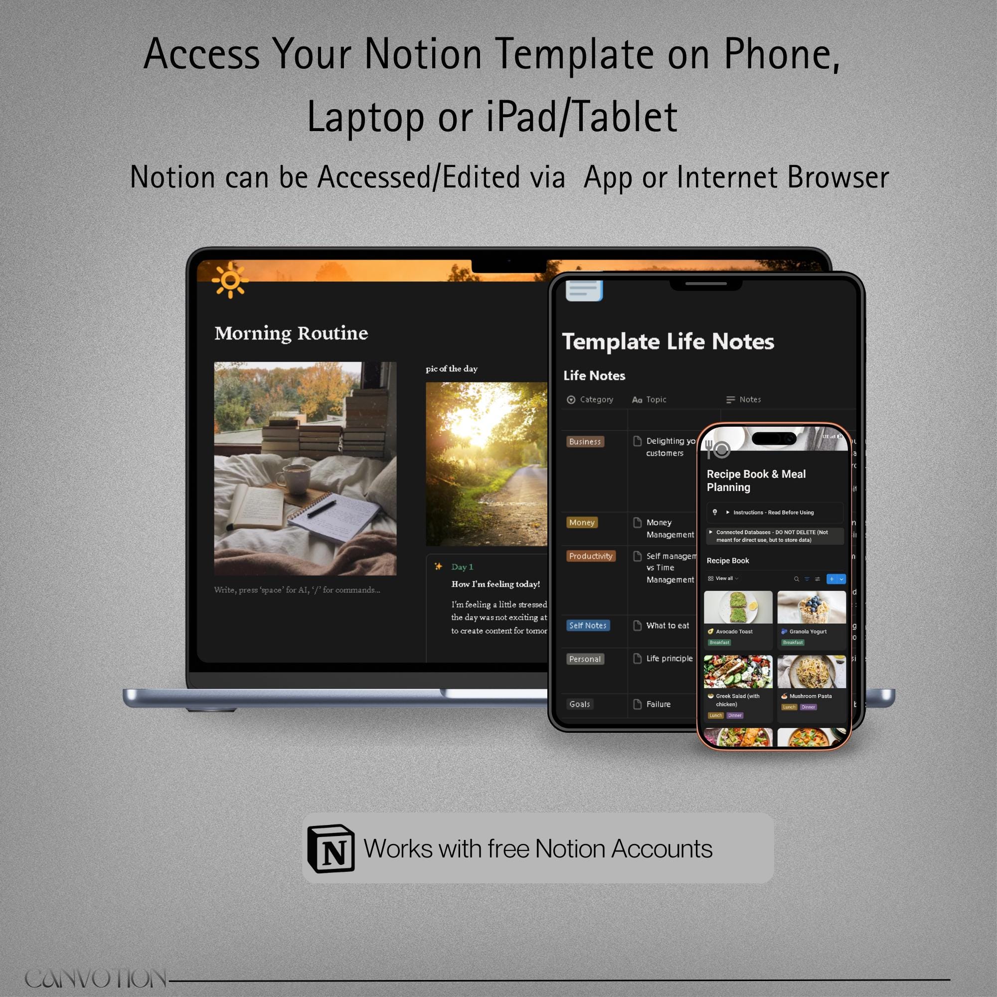 2026 Ultimate Notion Complete Life Planner Dashboard All in One Notion ...