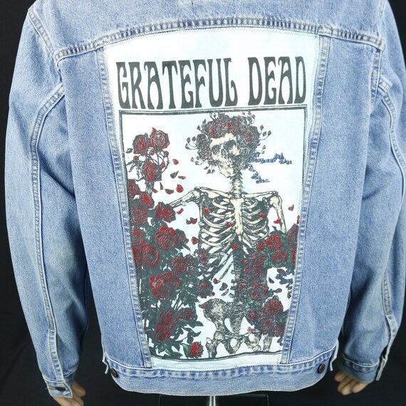 grateful dead jean jacket