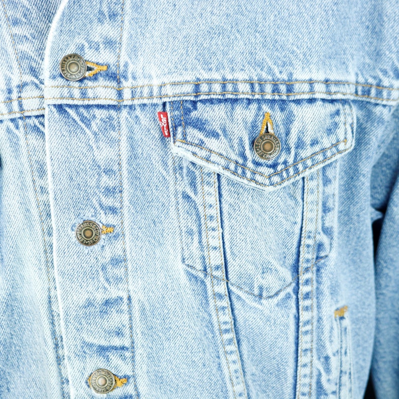 Bob Dylan Levis Jacket Blue Denim Travelin Thru VTG Made in | Etsy