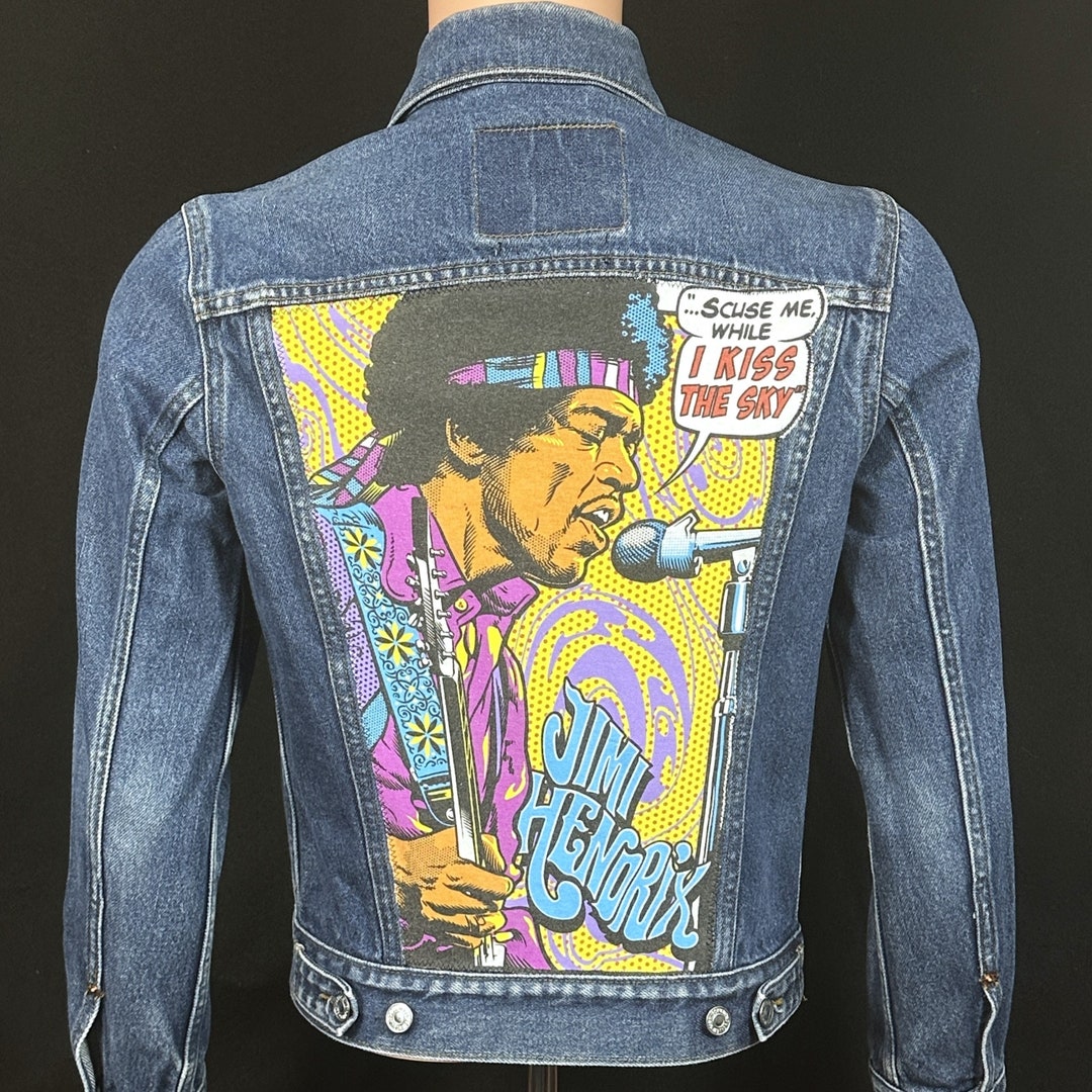 ジャケット・アウター DENIM LIKE PRINT SHIRT 90s Kenzo Jeans Tiger All Over Animal Print Blue Jungle
