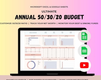 Ultimate Annual budget Excel Sheets Budget Template Monthly Budget Tracker Financial Planner Bill Tracker Debt Tracker Budget Spreadsheet